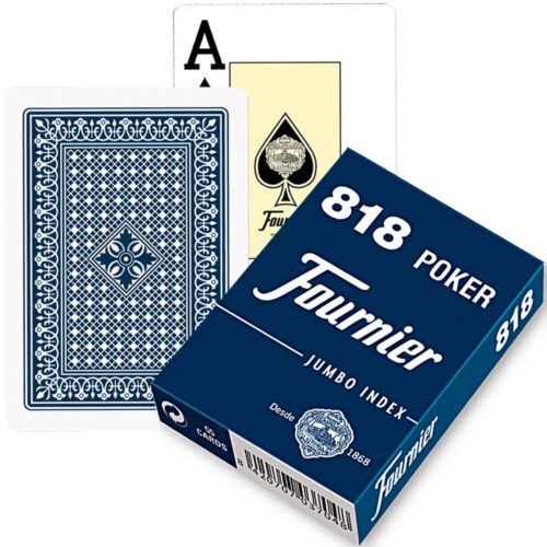 Poker shop fournier 808 jumbi index blue