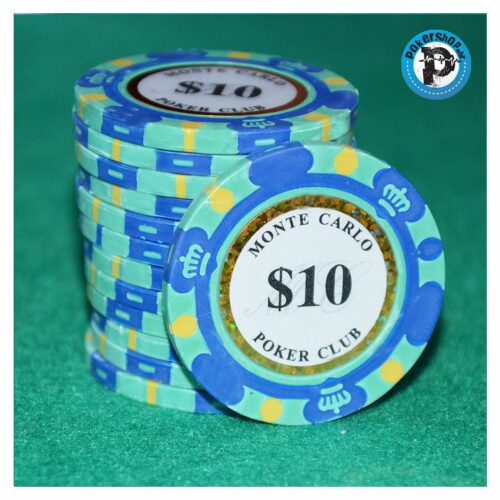 Poker Chip Monte Carlo vrijednosti 10