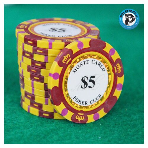 Poker Chip Monte Carlo vrijednosti 5