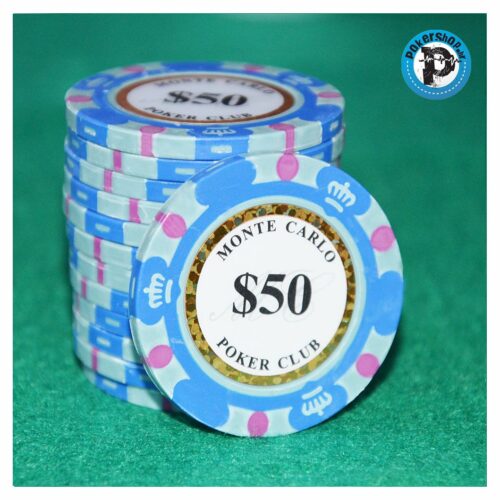 Poker Chip Monte Carlo vrijednosti 50