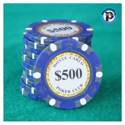 Poker Chip Monte Carlo vrijednosti 500