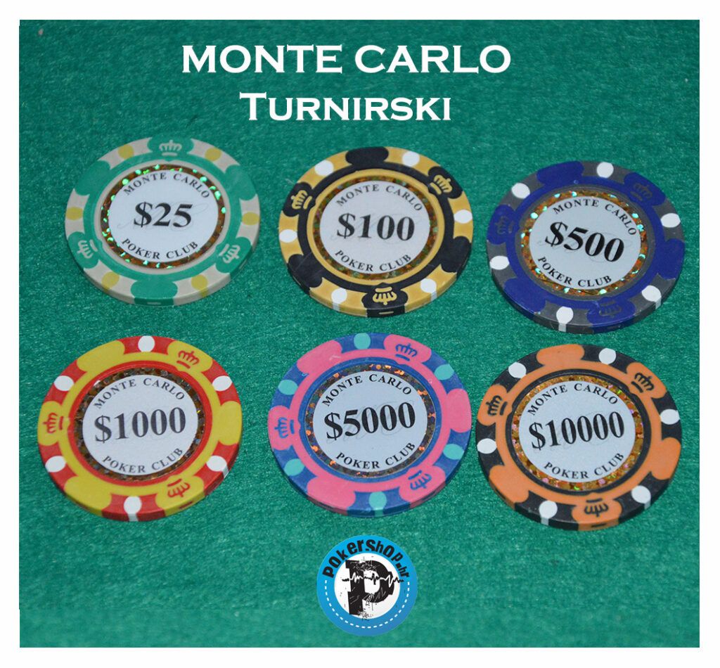 Poker Set Monte Carlo 300 turnirski