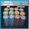 Poker Set Monte Carlo 300 Turnirski Chipovi