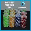 Poker Set Ying Yang 300 Cash Game Chipovi