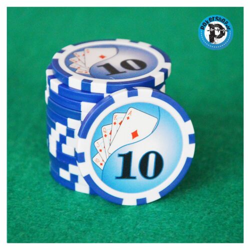 Poker Chip Ying Yang vrijednosti 10