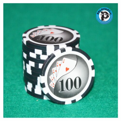 Poker Chip Ying Yang vrijednosti 100