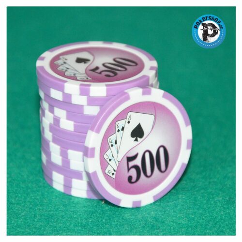 Poker Chip Ying Yang vrijednosti 500