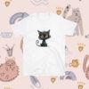 Seamless Pattern With Cute Funny Cats. Vector Illustration. It Can Be Print And Used As Wallpaper, Packaging, Wrapping Paper, Fabric And Etc.