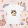 Seamless Pattern With Cute Funny Cats. Vector Illustration. It Can Be Print And Used As Wallpaper, Packaging, Wrapping Paper, Fabric And Etc.