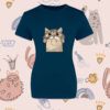 Seamless Pattern With Cute Funny Cats. Vector Illustration. It Can Be Print And Used As Wallpaper, Packaging, Wrapping Paper, Fabric And Etc.