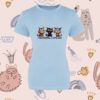 Seamless Pattern With Cute Funny Cats. Vector Illustration. It Can Be Print And Used As Wallpaper, Packaging, Wrapping Paper, Fabric And Etc.