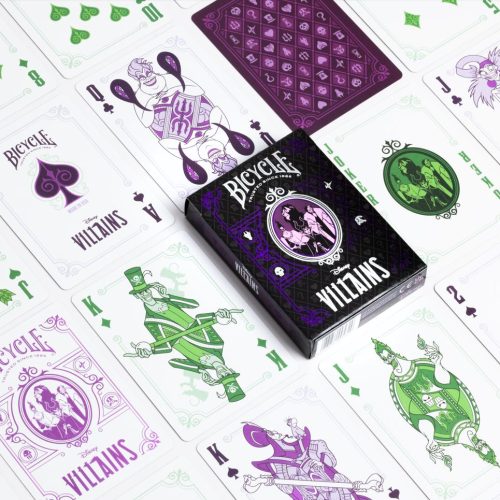 Bicycle villains purple pokershop hr 3