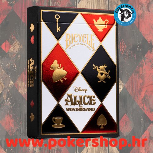 Red and black wooden background with diamond pattern