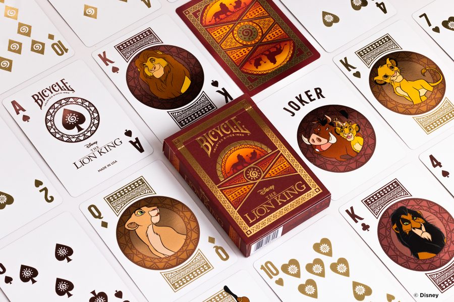 Bicycle disney the lion king pokershop hr2