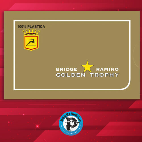 Golden trophyf modiano pokershophr