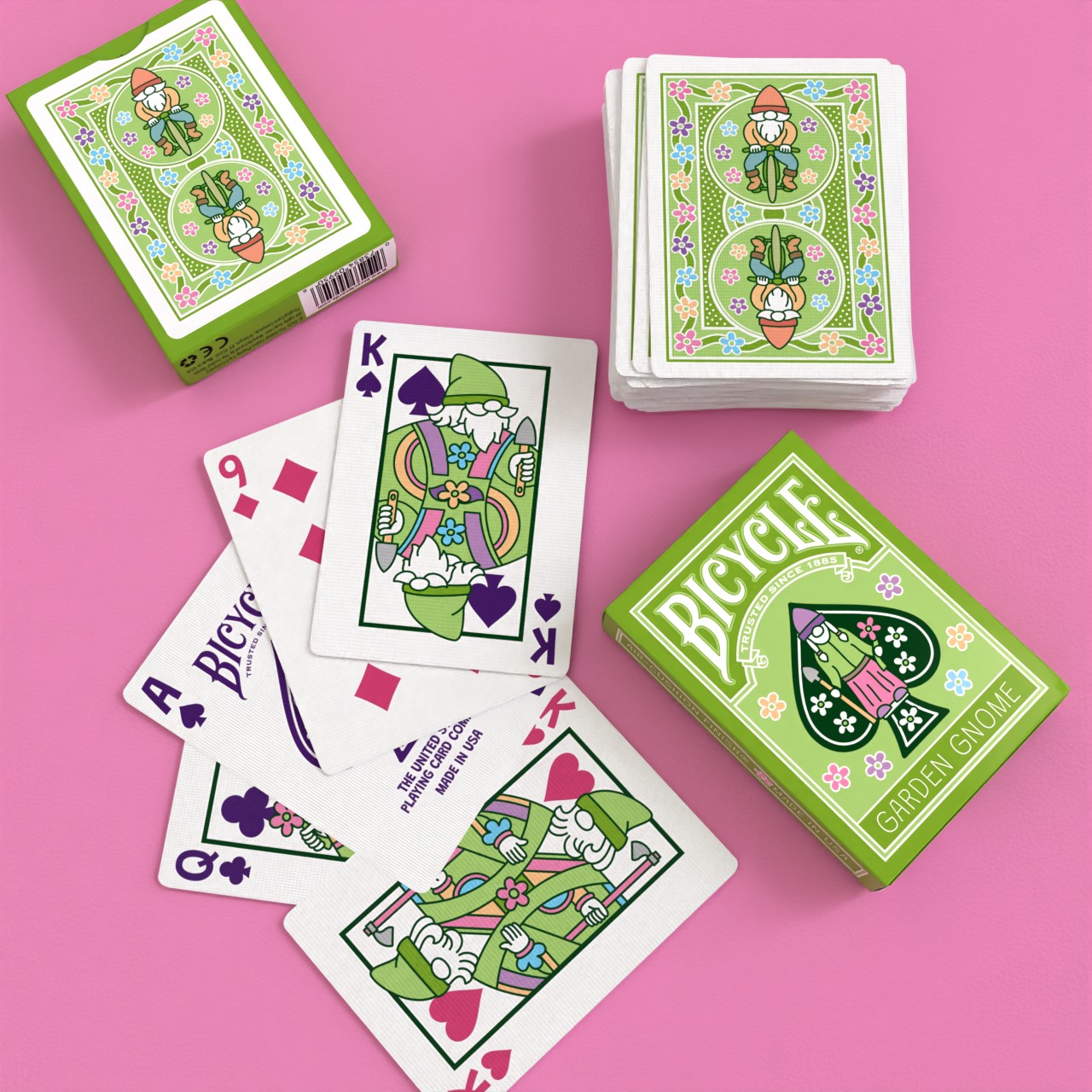 10052053 bicycle garden gnome playing cards 07